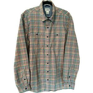 LL Bean Slightly Fitted Men’s Multicolored Check Shirt